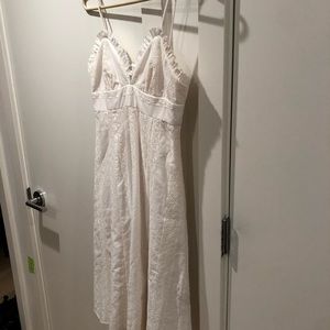 Helen Wang lace white summer dress